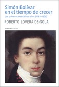 Portada de: Simón Bolívar en el tiempo de crecer